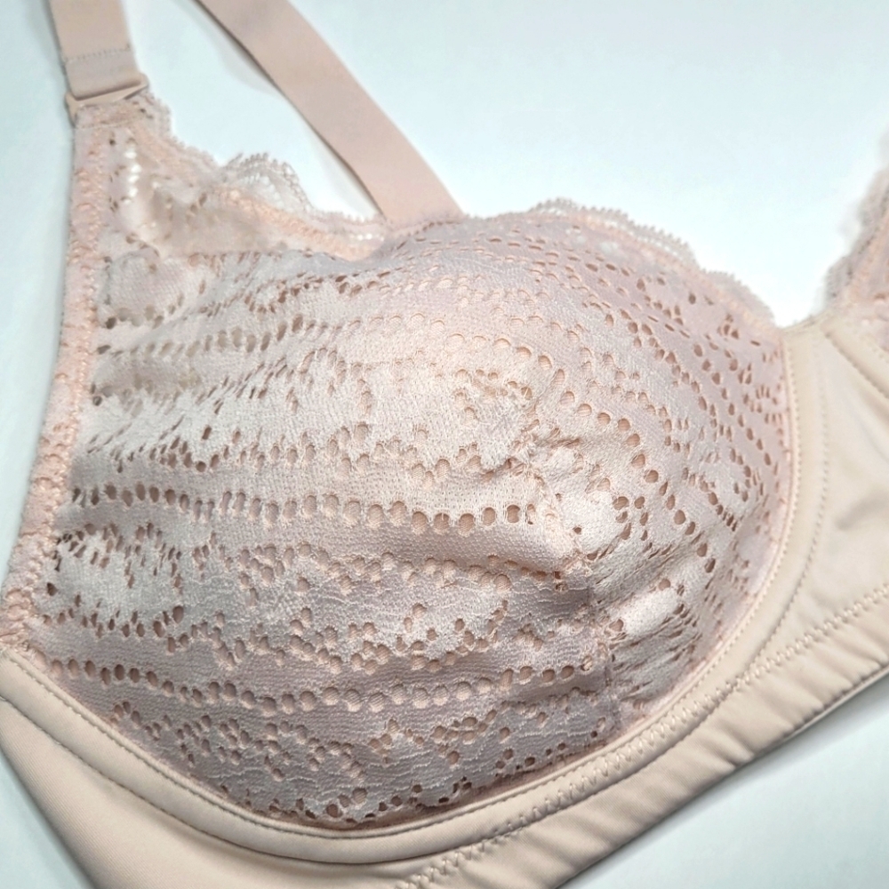 Maidenform Blush Lace Underwire Bra Full Coverage - Picture 8 of 11